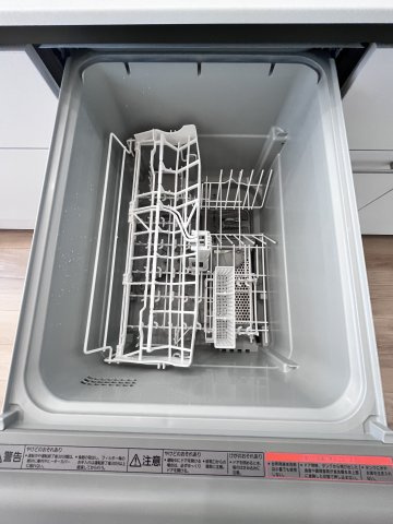 桜井市大字芝４区画のキッチン|嬉しい食器洗浄乾燥機付きです♪日々の家事の手助けになりますね
