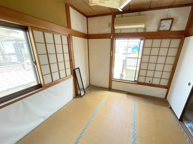 城北町戸建貸家の寝室