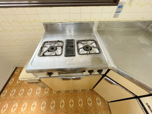 城北町戸建貸家のキッチン