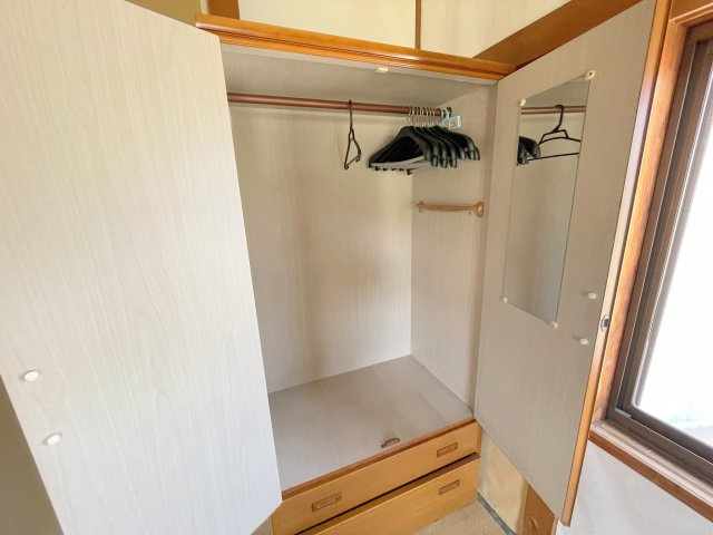 城北町戸建貸家の収納