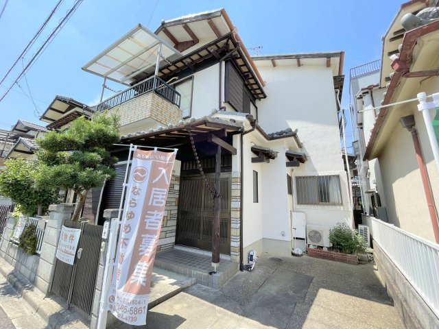 城北町戸建貸家の外観