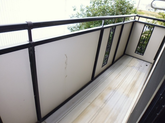 プリシェール南別府のバルコニー