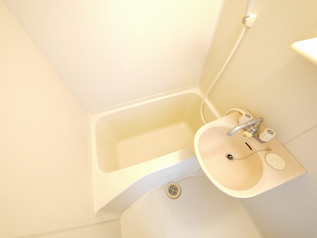 ラックハウスの浴室|落ち着いた空間のお風呂です