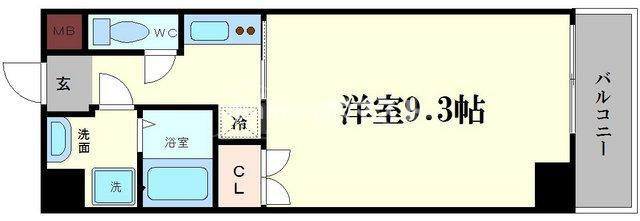 クレアート難波南イービスの間取り