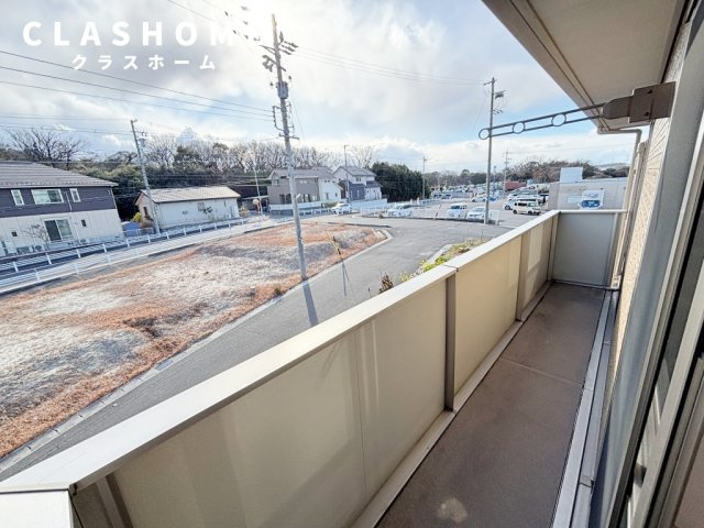 Ｄ－ｒｏｏｍ南ヶ丘　　刈谷市近郊の賃貸はクラスホームのバルコニー