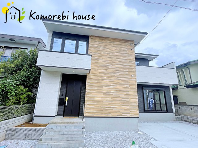 桶川市北　9期　新築一戸建て　グレース　01の外観|おしゃれな雰囲気や親しみやすさといった暮らしを豊かにしてくれる住空間です。