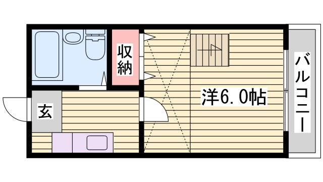 エイシン西八代の間取り