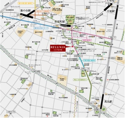 【地図】 | RELUXIA 品川中延