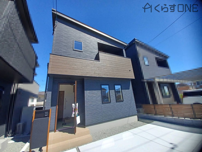 【外観パース】 | 姫路市阿保／全4棟