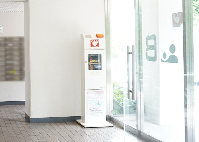 越谷ファミリータウンB棟のその他共用部分|AED設置あり