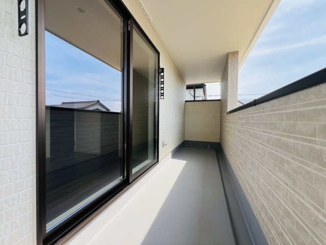 碧南市沢渡町182『仲介手数料無料』新築戸建てのバルコニー