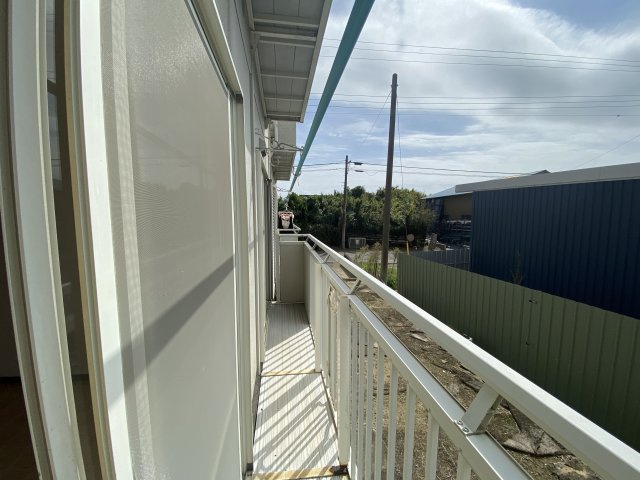 グランメール葛岡Bのバルコニー