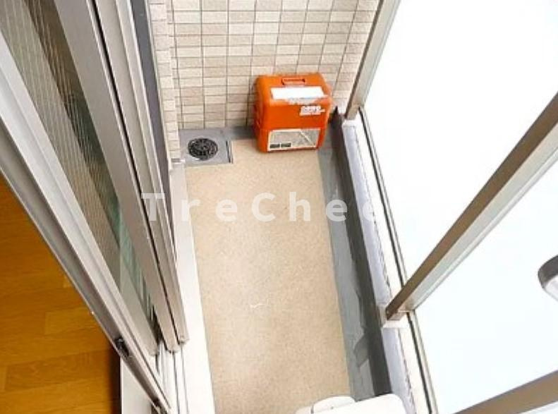 カスティーロ東十条のバルコニー