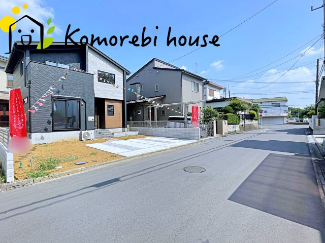 蓮田市綾瀬　2期　新築一戸建て　01の前面道路含む現地写真|7/8　撮影