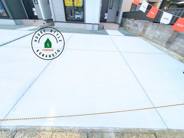 合志市幾久富第2-2棟（2号棟）　の駐車場|駐車場になります。