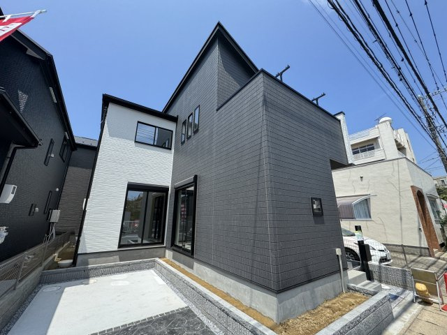 松戸市栄町5丁目新築戸建（栄町14期）の外観|2号棟外観・完成済み内覧可能です！