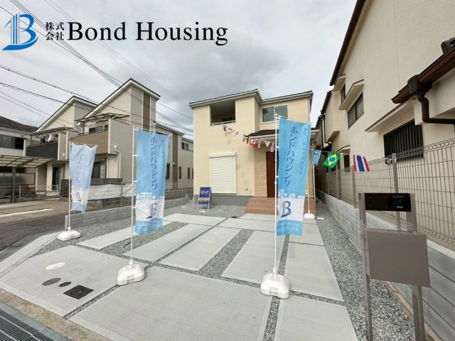 角地に付き開放感あり　福田5丁目　新築限定1棟の外観