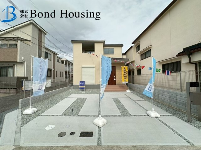 角地に付き開放感あり　福田5丁目　新築限定1棟の前面道路含む現地写真