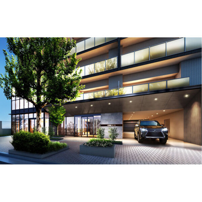 【外観パース】 | ヴィー・クオレ レジデンス栄二丁目