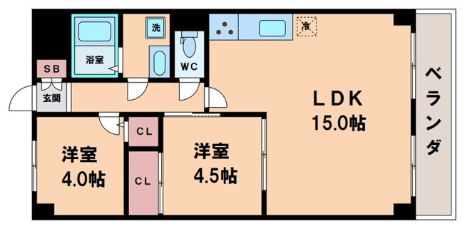 【間取り】 | ヴィーブル林寺