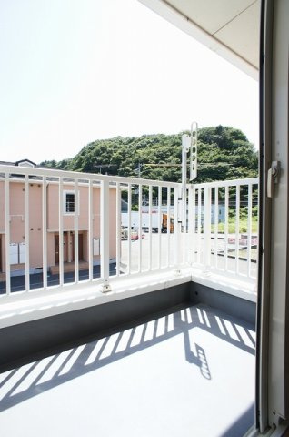 エレガンテⅠのバルコニー