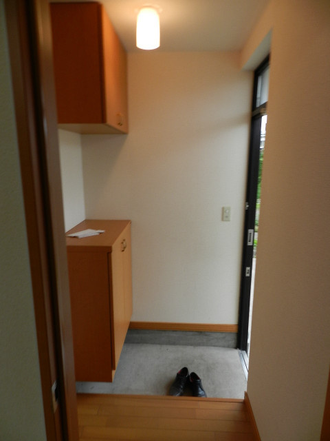 さくらハイツの玄関