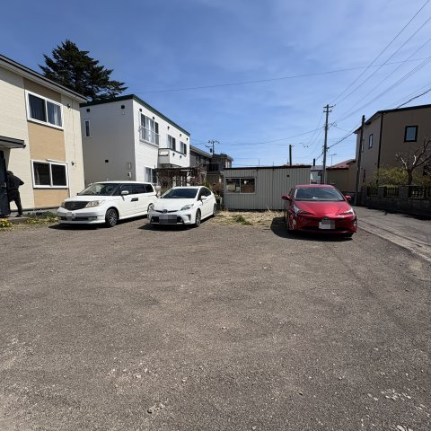 さくらハイツの駐車場