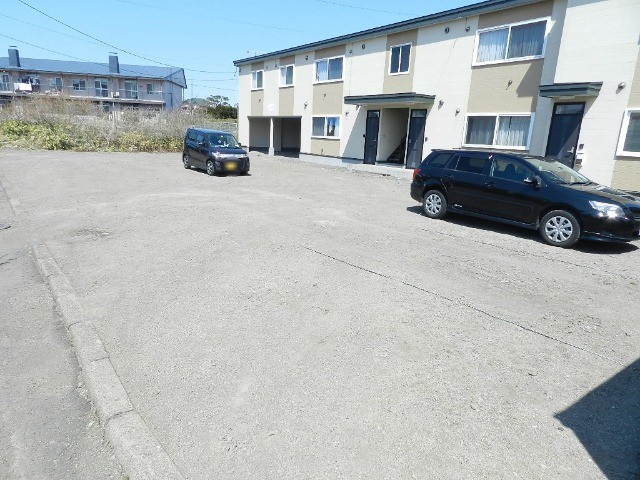 さくらハイツの駐車場