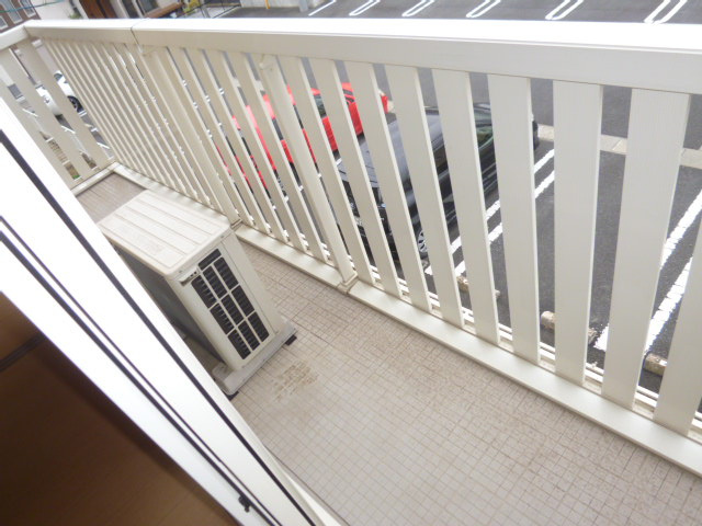 リビングタウン連島Ｆのバルコニー