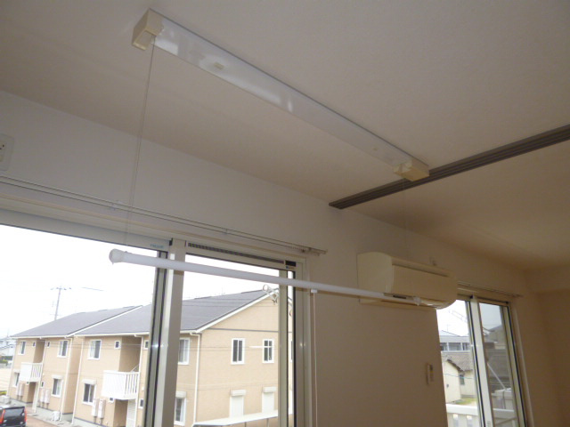 リビングタウン連島Ｆの設備|室内物干し