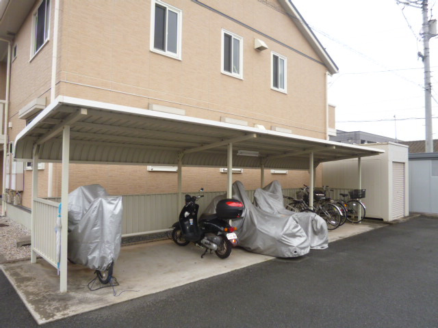 リビングタウン連島Ｆのその他共用部分|駐輪場