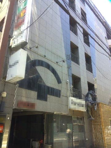 墨田区江東橋２丁目の店舗一部の外観