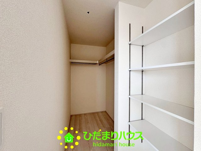 第1幸手円藤内　新築一戸建て　リーブルガーデンの収納|季節ものの入れ替えもラクラクのWIC完備！