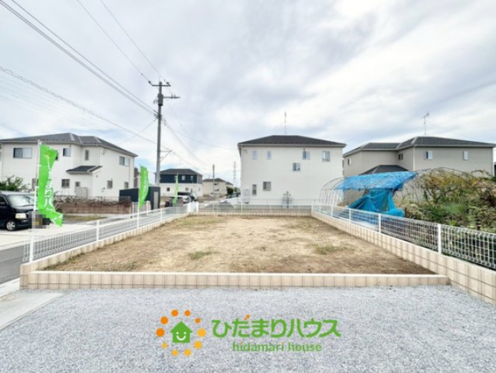 第1幸手円藤内　新築一戸建て　リーブルガーデンの庭|広いお庭でBBQなどを楽しめます！