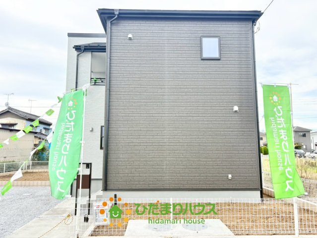 第1幸手円藤内　新築一戸建て　リーブルガーデンの外観|洗練されたシックなデザインのお住まいです！