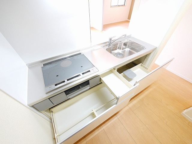 シャーメゾン　エストのキッチン|きれいなキッチンです