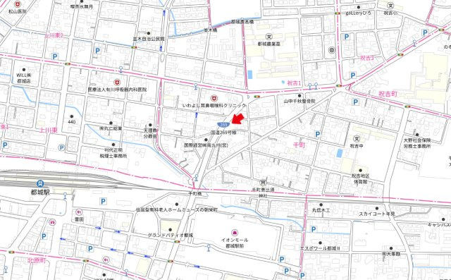 【地図】 | 売土地：千町