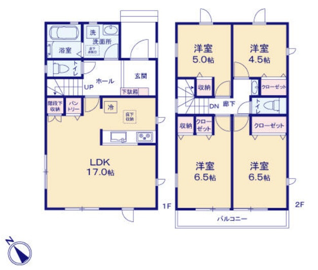 【間取り】 | 佐倉市中志津７丁目２４－１期