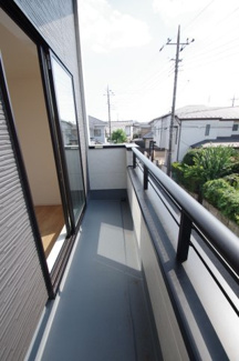 【バルコニー】 | 【仲介手数料無料！！】府中市栄町1丁目　新築戸建て（全1棟）1号棟　5869万円