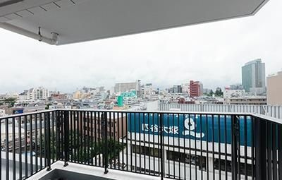 ベルヴュコート津田沼のバルコニー