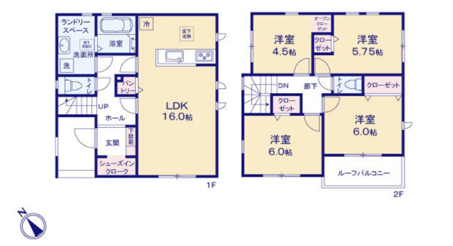 【間取り】 | 佐倉市中志津７丁目２４－１期