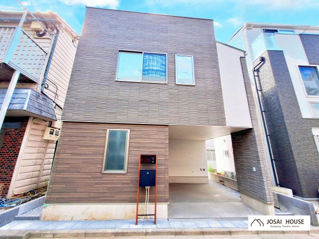 【前面道路含む現地写真】 | 足立区青井４丁目　新築戸建 | 青井駅徒歩８分の新邸！車庫付き、所有権の３LDKです♪ご内覧可能となりました！