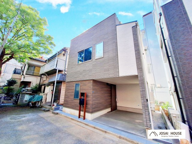 【前面道路含む現地写真】 | 足立区青井４丁目　新築戸建 | 青井駅徒歩８分の新邸！車庫付き、所有権の３LDKです♪ご内覧可能となりました！