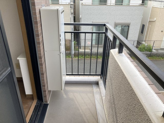 新座四季タウンC館のバルコニー