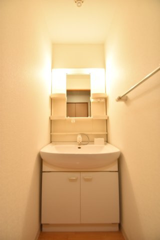大阪市城東区鴫野西２丁目の賃貸マンションの洗面所