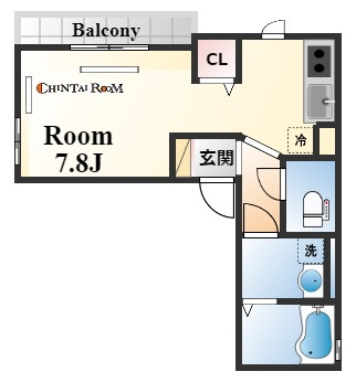 サニーシティーの間取り