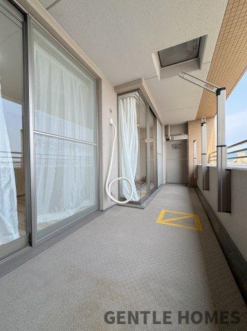 アーバンパレスシエル福間のバルコニー