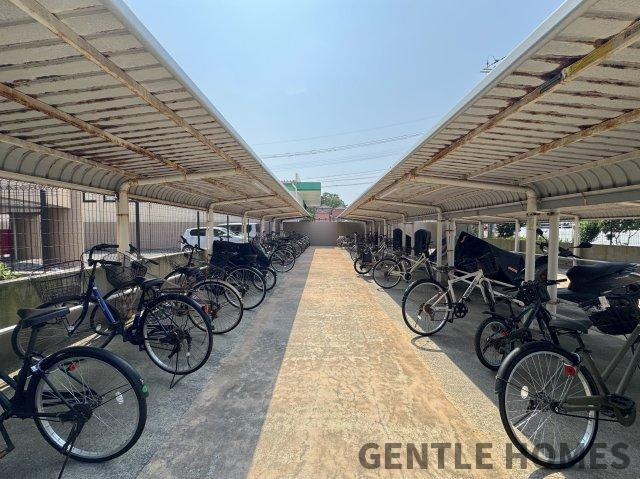 アーバンパレスシエル福間の駐輪場