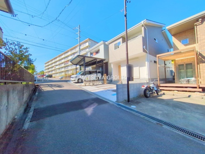 【前面道路含む現地写真】 | いろどりアイタウン岡崎市百々町-2号棟