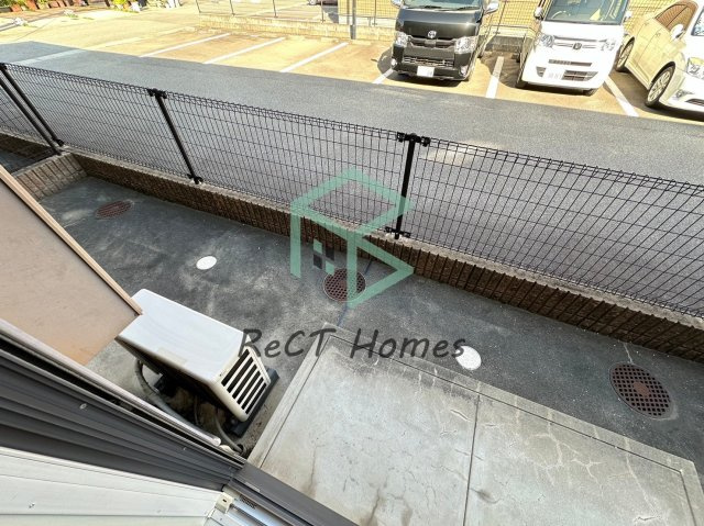 エマーブルのバルコニー